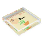 いちご大福もっちぃぃい。のおぉーいばあちゃんﾌﾗ·ﾜｧ Acrylic Block :placed flat