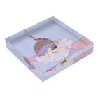 天麩羅御結びのはやにえ Acrylic Block :placed flat