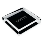 LOTTIのLOTTI Acrylic Block :placed flat