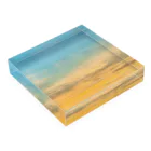 emiの宝箱のあの日の空　18 Acrylic Block :placed flat