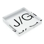 John GastroのJ/G Acrylic Block :placed flat