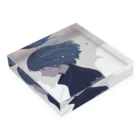 macoの横顔 Acrylic Block :placed flat