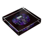 nue-designの通信エラー Acrylic Block :placed flat