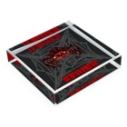 Ａ’ｚｗｏｒｋＳの8-EYES SPIDER Acrylic Block :placed flat