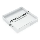 BURNOUT.のJEWLLIARD Acrylic Block :placed flat