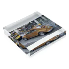 フラッグシステム　グッズ会場のroad trip Acrylic Block :placed flat