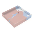 さかたようこ / サメ画家のサメのプロポーズ Acrylic Block :placed flat