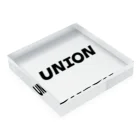 Team UNIONのUNION Acrylic Block :placed flat