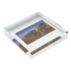 micasaのCadillac Ranch Acrylic Block :placed flat