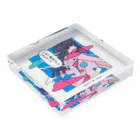 只本屋の【平成最後の夏】りなりな×只本屋サマーグッズ Acrylic Block :placed flat