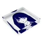 鳥辺　茜のCOMITIA142オリジナルグッズ Acrylic Block :placed flat