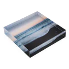 sunsum.Bの朝日の海 Acrylic Block :placed flat