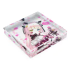 ねこニャンのにゃんにゃんSHOPのお試し品そのニ Acrylic Block :placed flat