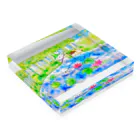 ayakaの何が釣れるかな Acrylic Block :placed flat