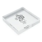 getmen12345のねこのぼうけんか Acrylic Block :placed flat