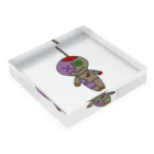 Ａ’ｚｗｏｒｋＳのHANGING VOODOO DOLL Acrylic Block :placed flat