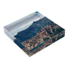 sanposhaの槍ヶ岳 Acrylic Block :placed flat