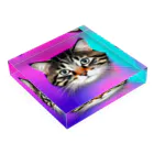 popart_catsのpopcat_justice Acrylic Block :placed flat