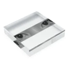 にくまんの瞳 Acrylic Block :placed flat