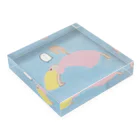 rina hanaの・・・。 Acrylic Block :placed flat