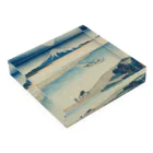 SONOTENI-ARTの003-006　葛飾北斎　『富嶽三十六景　武州玉川』　アクリルブロック Acrylic Block :placed flat