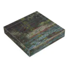 SONOTENI-ARTの004-002　クロード・モネ　『睡蓮の池』　アクリルブロック アクリルブロックの平置き