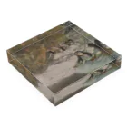 SONOTENI-ARTの007-008　エドガー・ドガ　『On the Stage』　アクリルブロック Acrylic Block :placed flat