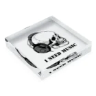 MSD2006のI need music Acrylic Block :placed flat