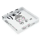 rie-pocochaのだいぶつ。くん Acrylic Block :placed flat