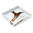 Blue Sky PupsのShaka the Doberman  Acrylic Block :placed flat