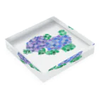 flower-flowersのflower M Acrylic Block :placed flat