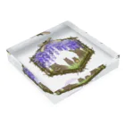 甘栗堂のふじベアさん　グッズ Acrylic Block :placed flat