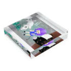 くつしたねこのオラクルカード　つみかさね Acrylic Block :placed flat