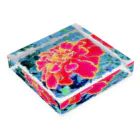 kazeou（風王）のMarigold(アプリ加工) Acrylic Block :placed flat