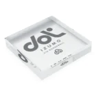 DOTのdot IZUMO OFFICIAL Acrylic Block :placed flat