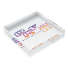 RedAnusDesignのPRF 2023 FINAL 日付入り Acrylic Block :placed flat