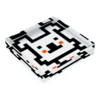 soouのドットのマルチーズ Acrylic Block :placed flat