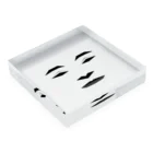 neko800のMr.SQUARE Acrylic Block :placed flat