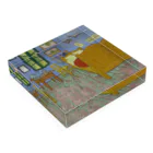 Art Institute ChicagoのThe Bedroom, 1889 | Vincent van Gogh Acrylic Block :placed flat