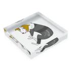 Bordercollie Streetのbcs99-nu3 Acrylic Block :placed flat