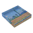 Art Institute ChicagoのPoppy Field (Giverny), 1890/91 | Claude Monet Acrylic Block :placed flat