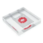 IMABURAIのエコバッグ Acrylic Block :placed flat