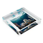 xiaolinhannaのUnder the sea in Japan Acrylic Block :placed flat