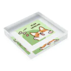 ロイ@イラストレーターHEXANFT販売美麗イラスト描きますのPLAY WITH ME Acrylic Block :placed flat