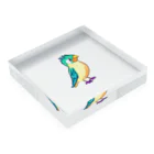 Kuronicoのbird Acrylic Block :placed flat