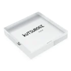 まっしろなのくつろぎ時間 Acrylic Block :placed flat