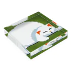 PixelArtMaestroの抹茶の魔法眠り Acrylic Block :placed flat