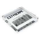 chieemakoのCITYSCAPE Acrylic Block :placed flat