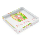 片桐ナントカのおやまのじーじ Acrylic Block :placed flat