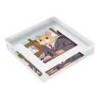 WaCaKuSaの権利を主張する前に責務を果たしなさい Acrylic Block :placed flat